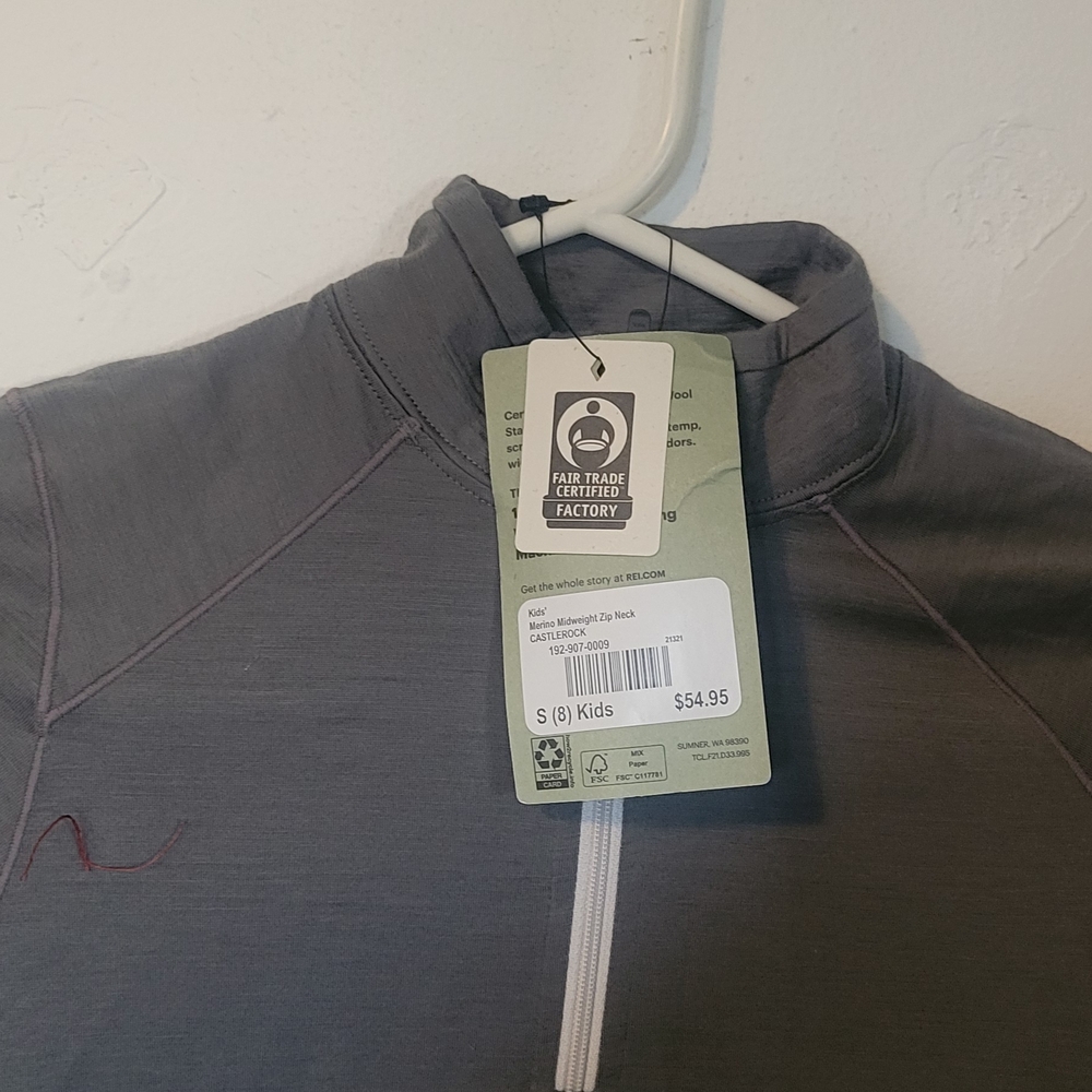 Gray Full-Zip Jacket
